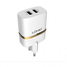 Сетевое зарядное устройство Ldnio DL-AC52 2.4A 2USB белое