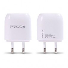 Сетевое зарядное устройство Remax Proda RP-U21 2.1A 1USB белое