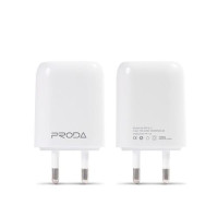 Сетевое зарядное устройство Remax RP-U11 1A 1USB плюс кабель Micro USB белое