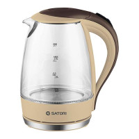 Электрочайник Satori SGK-4150-BR стекло 2000Вт 1.7л