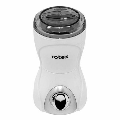 Купить Кофемолка Rotex RCG06 БЕЛАЯ 150Вт 70грамм Бытовая техника