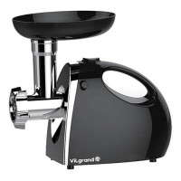 Мясорубка Vilgrand V206-HMG black реверс 3 диска для измельчения и насадки 2000Вт