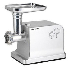 Мясорубка Vilgrand V221-РMG silver реверс 3 диска для измельчения и насадки с терками 2200Вт