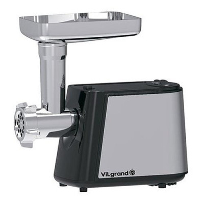 Купить Мясорубка Vilgrand V228-CSMG black реверс 3 диска для измельчения и насадки 2200Вт Бытовая техника