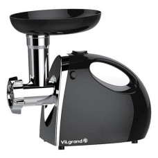 Мясорубка Vilgrand V820-GMG black реверс 3 диска для измельчения и насадки 2000Вт