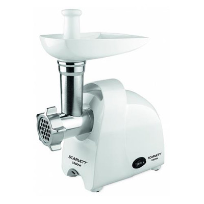 Купить Мясорубка Scarlett SC-45S49 реверс 2 диска для измельчения и насадки 1800Вт Бытовая техника
