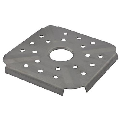 Накладка на газ. плиту (для конфорок) нержавейка 10х10см (толстая) Купить Накладка на газовую плиту нержавейка 10х10см толстая Бытовая техника