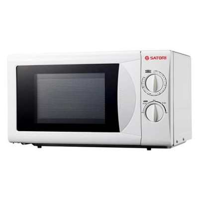 Купить Микроволновая печь Satori SMW-2110-PW 700Вт 21л механическое управление таймер Бытовая техника