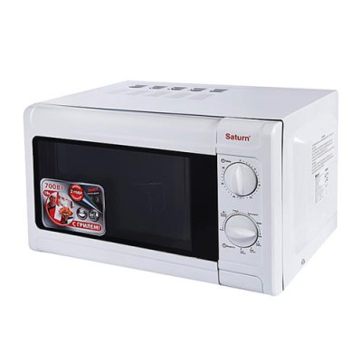 Микроволновая печь Saturn ST-MW7179 700Вт 19л Купить Микроволновая печь Saturn ST-MW7179 700Вт 19л Бытовая техника