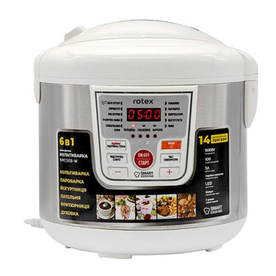 Купить Мультиварка Rotex RMC508-W 900Вт 5л Бытовая техника