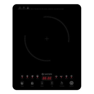 Купить Плита настольная Satori SIC-2000-BL 2000Вт 1 конфорка индукционная Бытовая техника