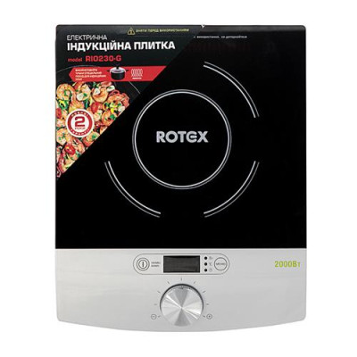 Купить Электроплита индукционная Rotex RIO230-G 2000Вт Бытовая техника
