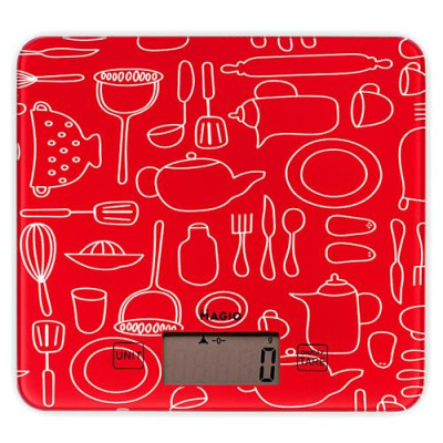Купить Весы кухонные Magio MG-690 RED 5кг Бытовая техника