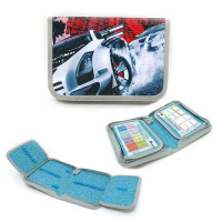 Пенал-книжка Sport car AB-18232 20х13.5х3.5 см
