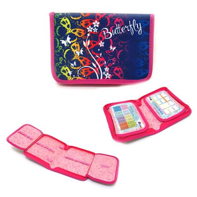 Пенал-книжка Butterfly JO-18082 20х13.5х3.5 см Купить Пенал-книжка Butterfly JO-18082 20х13.5х3.5 см Дом, сад, огород