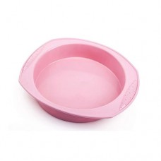 Купить Форма для выпечки кексов ConBrio СВ-673 силиконовая цвет розовый Дом, сад, огород