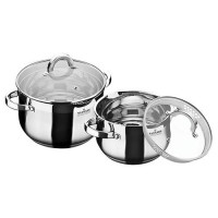 Maxmark набор посуды MK-BL6504B, (2кастрюли крышки)