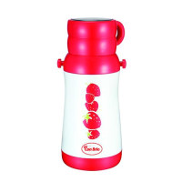 ConBrio термос СВ-341red 0, 35л., красный принт, корпус нержавейка, колба нержавейка
