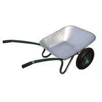 FORTE WB6407 Тачка садовая 2-х колесная 120 кг, объем вода/песок 70/140 л, вес 14 кг