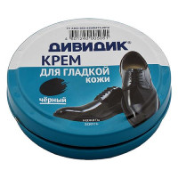 ДИВИДИК. Крем для обуви "Классик" в ж/б 50 мл Чёрный