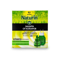 Комплект от комаров Gardex Naturin прибор плюс жидкость 30 ночей
