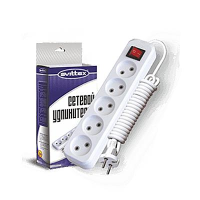 Купить Удлинитель 5/ 3м SV-015-3 Svittex Электротовары