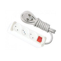 Удлинитель 3/3м GUNSAN SEMPATY G SM 25111303 с выключателем
