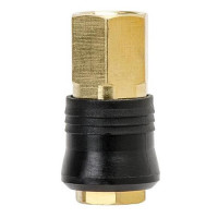 Быстроразъемное соединение Intertool PT-1818 с внутренней резьбой 3/8" латунь