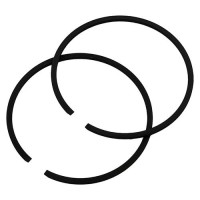 Поршневое кольцо бензопилы 45мм GoodLuck 4500/5200