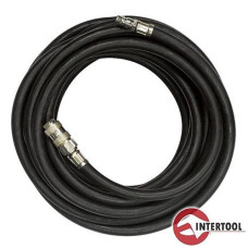 Купить Шланг Intertool PT-1718 спиральный полиуретановый 8х12мм 20м Инструмент и оборудование