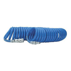 Купить Шланг Intertool PT-1716 спиральный полиуретановый 8x12мм 10м с быстроразъемными соединениями Инструмент и оборудование