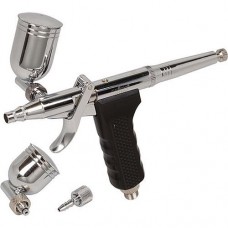 Купить Аэрограф профессиональный пистолетного типа Miol 80-898 Premium 0.3мм два бочка Инструмент и оборудование