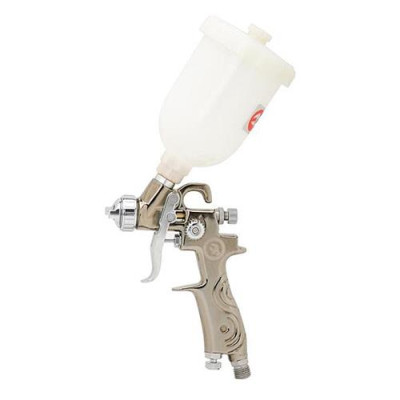 Купить Краскопульт пневматический Intertool PT-0129 LVMP MINI форсунка 0.8мм 250мл 2-2.5бар Инструмент и оборудование