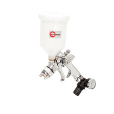 Купить Краскораспылитель Intertool PT-1505 HVLP Steel PROF KIT 1.7мм в комплекте с доп. форсункой 1.4мм Инструмент и оборудование