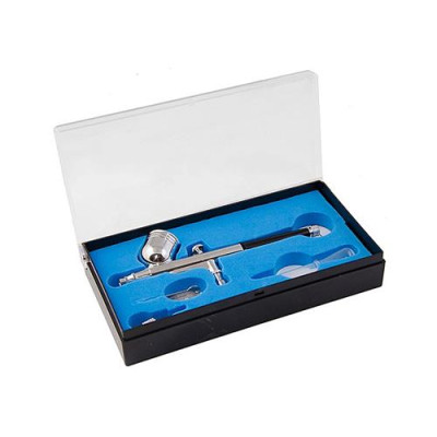 Купить Мини аэрограф Mastertool 81-8711 с набором аксессуаров Профи Инструмент и оборудование