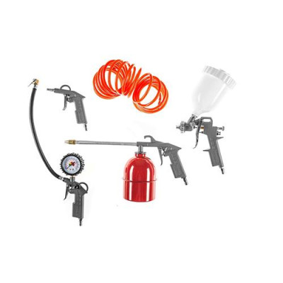 Набор покрасочный пневматический H-Tools 80K555 5шт Купить Набор покрасочный пневматический H-Tools 80K555 5шт Инструмент и оборудование