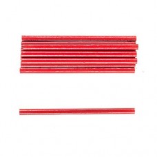 Комплект карандашей с черным грифилем H-Tools 14B812 овальные 175мм 12шт красные