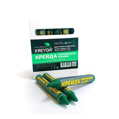 Купить Мел маркировочный Kreyda зеленый 12шт Инструмент и оборудование