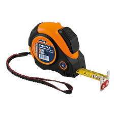 Рулетка магнитная Miol 10-708 self lock обрезиненная с двухсторонней лентой 8м Premium