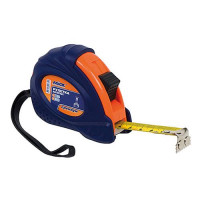 Рулетка магнитная Miol 10-900 self lock обрезиненная с двухсторонней лентой 10м Premium