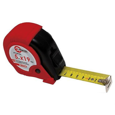 Рулетка Intertool MT-0105 19мм 5м Купить Рулетка Intertool MT-0105 19мм 5м Инструмент и оборудование