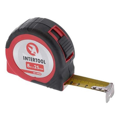 Рулетка Intertool MT-0408 25мм 8м Купить Рулетка Intertool MT-0408 25мм 8м Инструмент и оборудование
