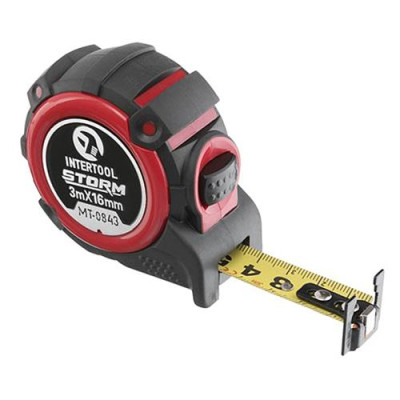 Рулетка с металлическим полотном Intertool MT-0848 8м x 25мм двухстор шкала нейлон. покрытие Storm Купить Рулетка с металлическим полотном Intertool MT-0848 8м x 25мм двухстор шкала нейлон. покрытие Storm Инструмент и оборудование