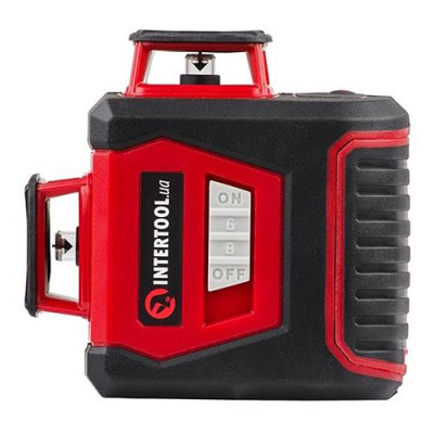 Купить Уровень лазерный Intertool MT-3067 360 градусов 3 лазерные головки зеленый лазер Инструмент и оборудование