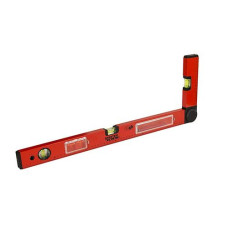 Купить Уровень-угольник MasterTool 30-0801 80см с рулеткой 1м Инструмент и оборудование