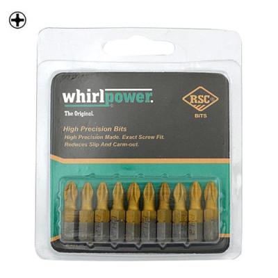 Купить Бита Whirlpower PH125FS PH-1х25мм 10шт Инструмент и оборудование