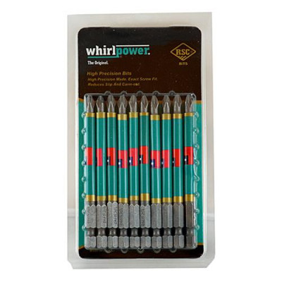 Купить Бита Whirlpower PH-2x90мм 10шт оригинал Инструмент и оборудование