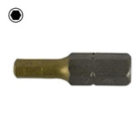 Бита LT/Maxidrill 500-070 НЕХ 4x25мм 1/4" S2 Титан 10шт блистер