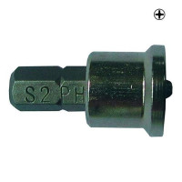Набор бит Sigma 4010281 с ограничителем PH 2х25мм 1/4" 10шт S2 блистер