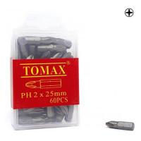 Бита Tomax PH-2х25мм 60шт